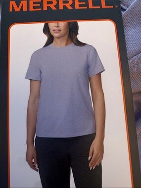Merrell Lavender Crewneck Short Sleeve Tee